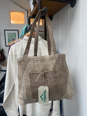 Organic Hemp & Nettle Beach Bag - Made in Nepal from Himal Natural Fibres