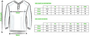 Mens Wild hemp and Organic Cotton Henley shirt from Himal Natural Fibres