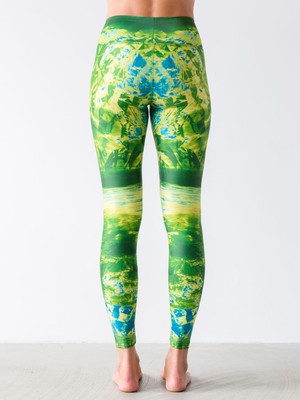 Yoga leggings Misty Jungle from Hoessee