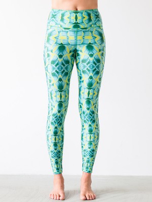 Yoga Leggings Mytilus Green from Hoessee