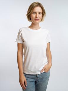 T-shirt dames via Honest Basics