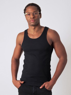 Geribbelde Tank Top from Honest Basics