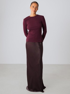 Geribde longsleeve from Honest Basics