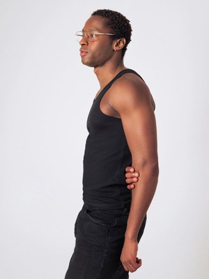 Geribbelde Tank Top from Honest Basics