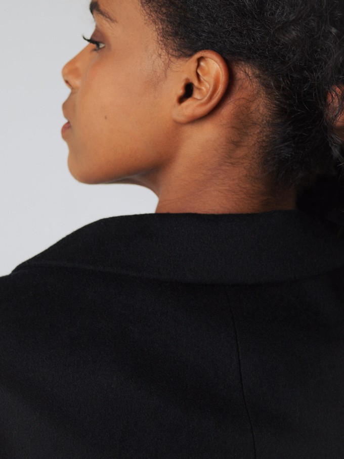 Recycled Wool Coat from Honest Basics