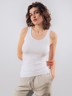 Stretch tank top from Honest Basics