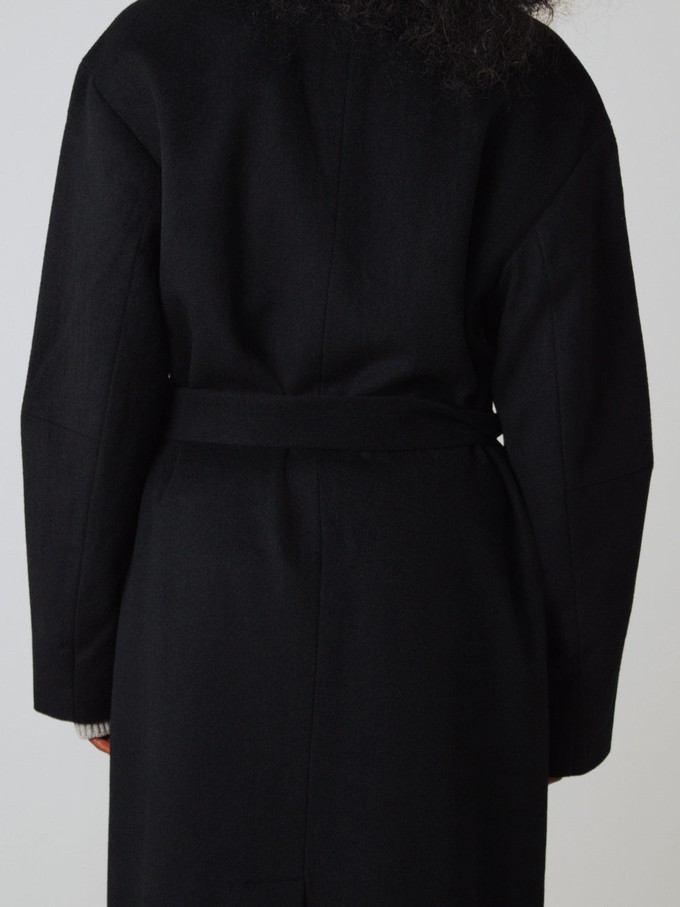 Recycled Wool Coat from Honest Basics
