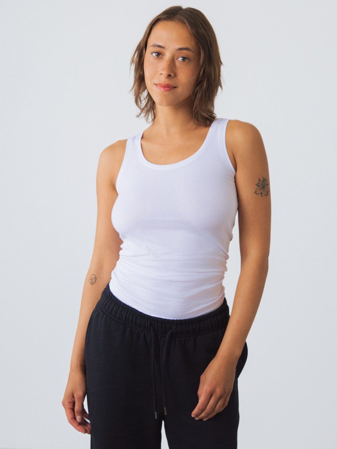 Stretch tank top from Honest Basics