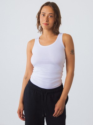 Stretch tank top from Honest Basics