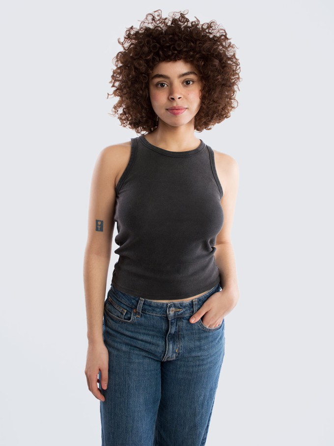Ribbed Racer Top from Honest Basics