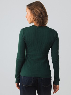 Geribde longsleeve from Honest Basics