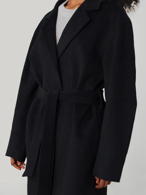 Recycled Wool Coat from Honest Basics