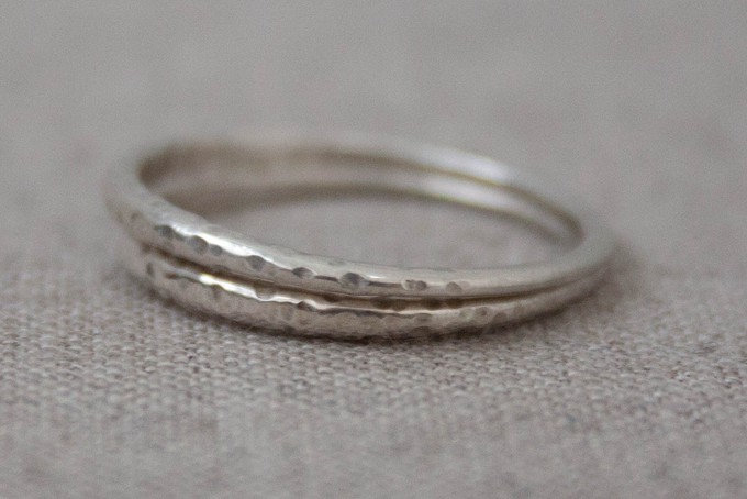 Crescent Ring Ecosilver from Ida&Volta