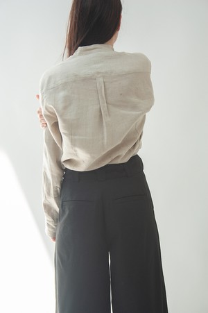 Gaia Flax Shirt from Ida&Volta