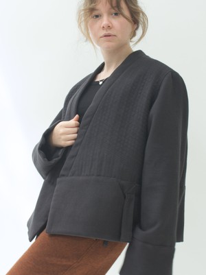 Fado Kimono Bomber Black from Ida&Volta