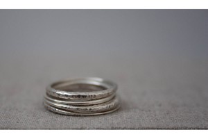 New Moon Ring Ecosilver from Ida&Volta