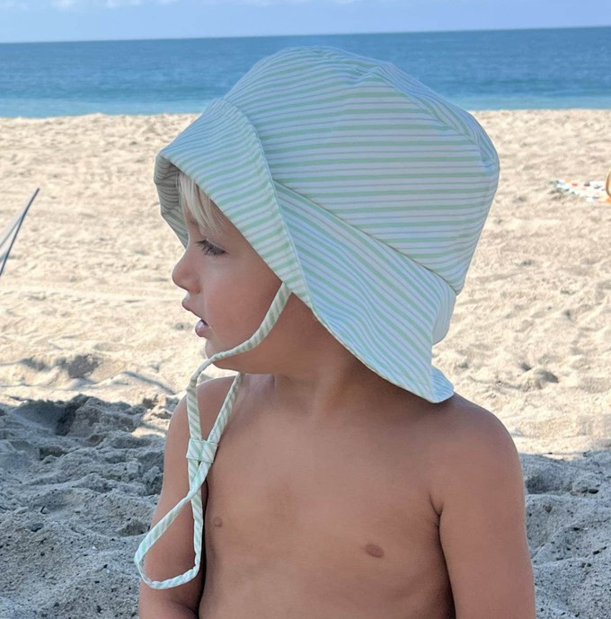 Vali Hat – Fern Stripe from Ina Swim