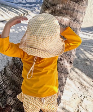 Vali Hat – Dandelion Stripe from Ina Swim