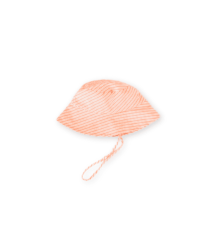 Vali Hat – Marigold Stripe from Ina Swim