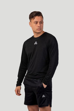 [PF88.Wood] Longsleeve T-Shirt - Black from Iron Roots