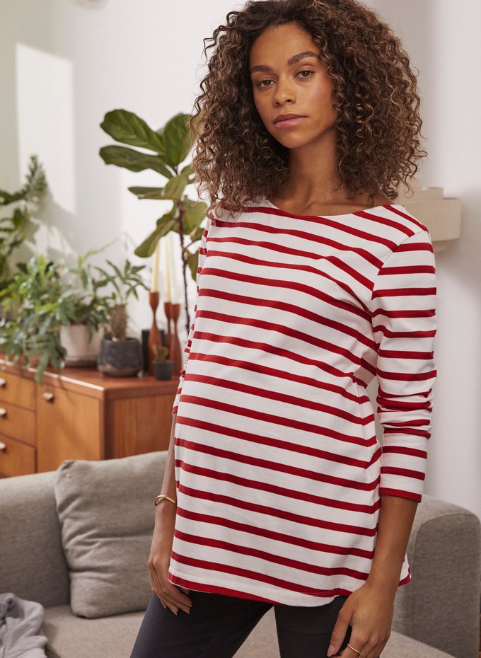 Arden Organic Cotton Maternity Top from Isabella Oliver
