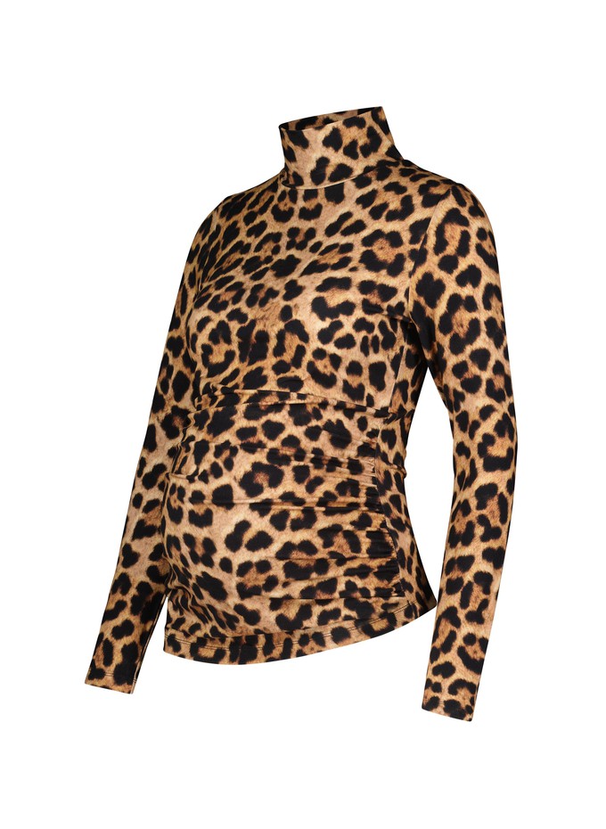 The Essentials Maternity Turtleneck Top from Isabella Oliver