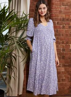 Marlene FSC Viscose Maternity Dress via Isabella Oliver