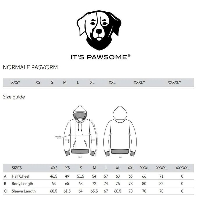 Hoodie Duo Dark from IT'S PAWSOME
