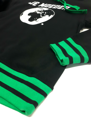 Hoodie ZwartRood/-Groen/-Roze (unisex, S) from Je Moeder