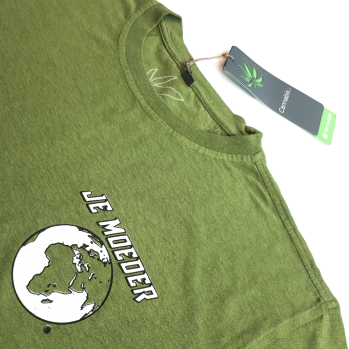 HENNEP groen – hart (wijd, M/XL) from Je Moeder