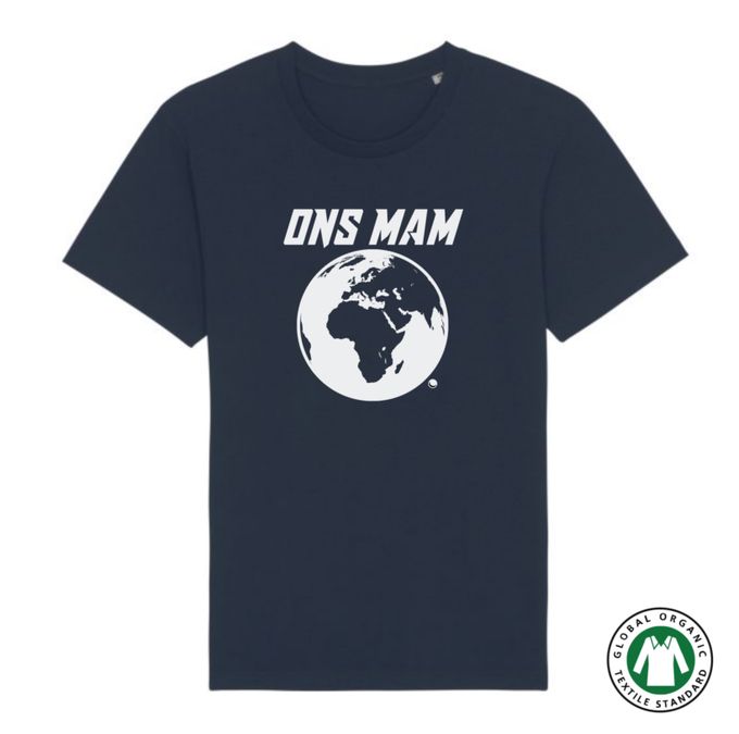 BIO blauw/groen – ONS MAM (WIJD, XS-XL) from Je Moeder