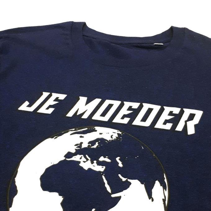 BIO Longsleeve spaceblauw (wijd, S/M) from Je Moeder