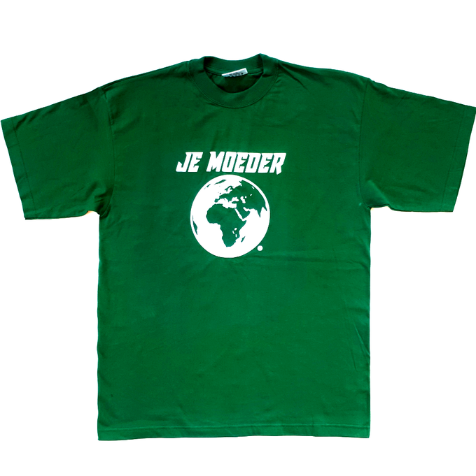 Shirt donkergroen (wijd) from Je Moeder