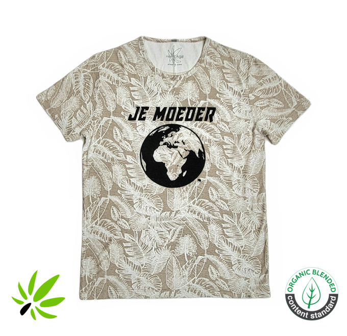 HENNEP leaf – Grijs of Curry (wijd, S/M/L/XL) from Je Moeder