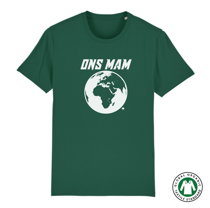 BIO blauw/groen – ONS MAM (WIJD, XS-XL) from Je Moeder