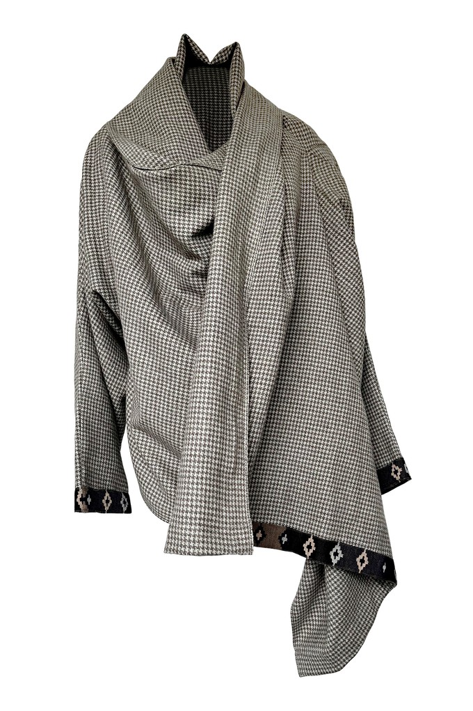 NEW! Wool Cape Coat Cocoon Greige from JULAHAS