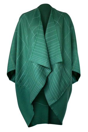 Wool Kimono Warm Jade from JULAHAS