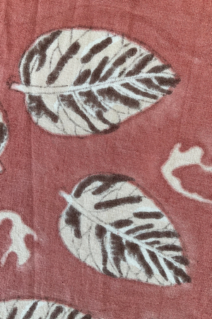 NEW! Amber Cotton Muslin SCARF Rust from JULAHAS
