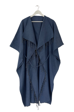 NEW! Cotton Tassel Duster Denim from JULAHAS