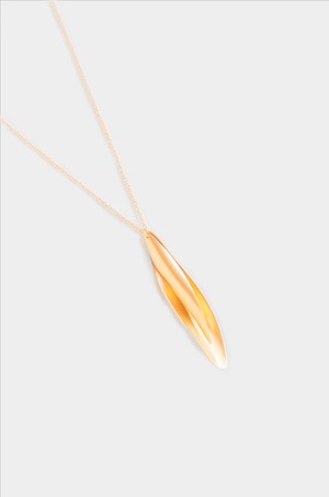 Swirling Wind long Necklace gold plated from Julia Otilia