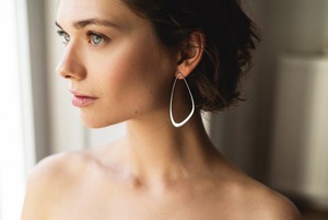 Ebb Tide earrings silver | B -SELECTION from Julia Otilia