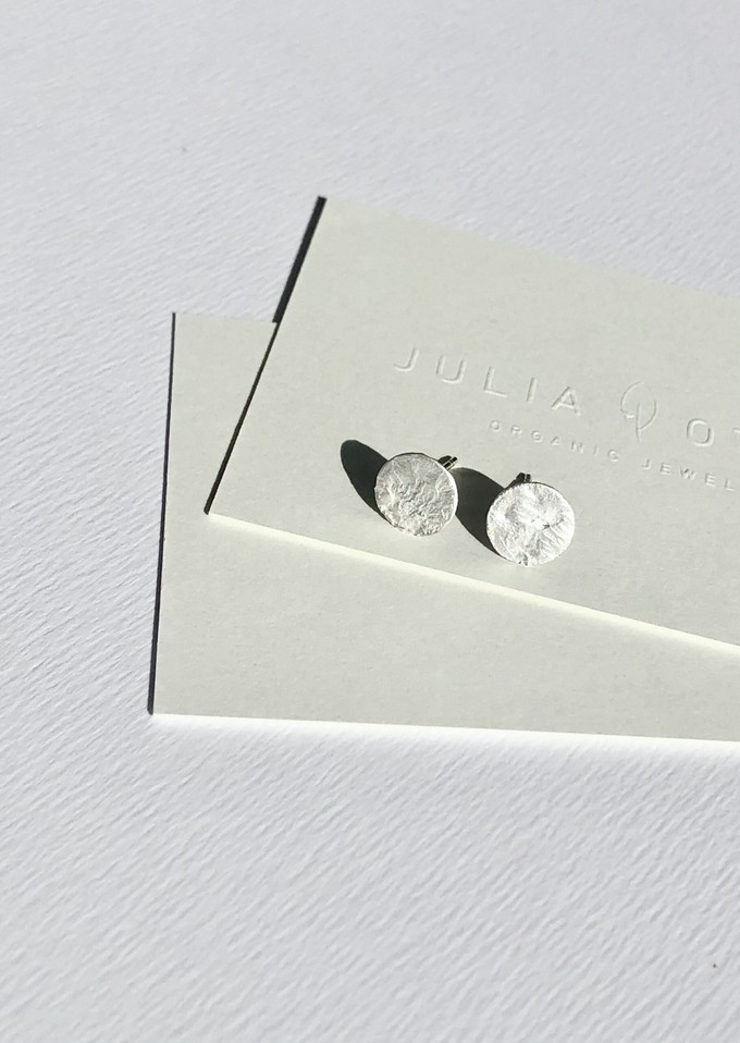 Fossil stud earrings silver from Julia Otilia