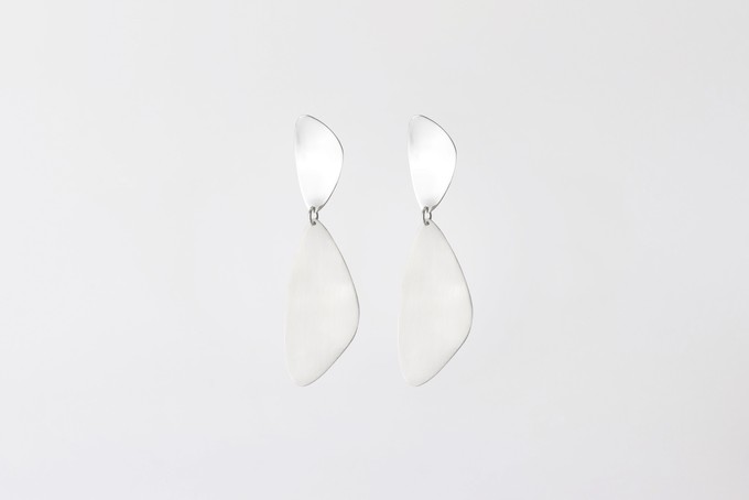 Gräsö silver earrings | matte & shiny from Julia Otilia