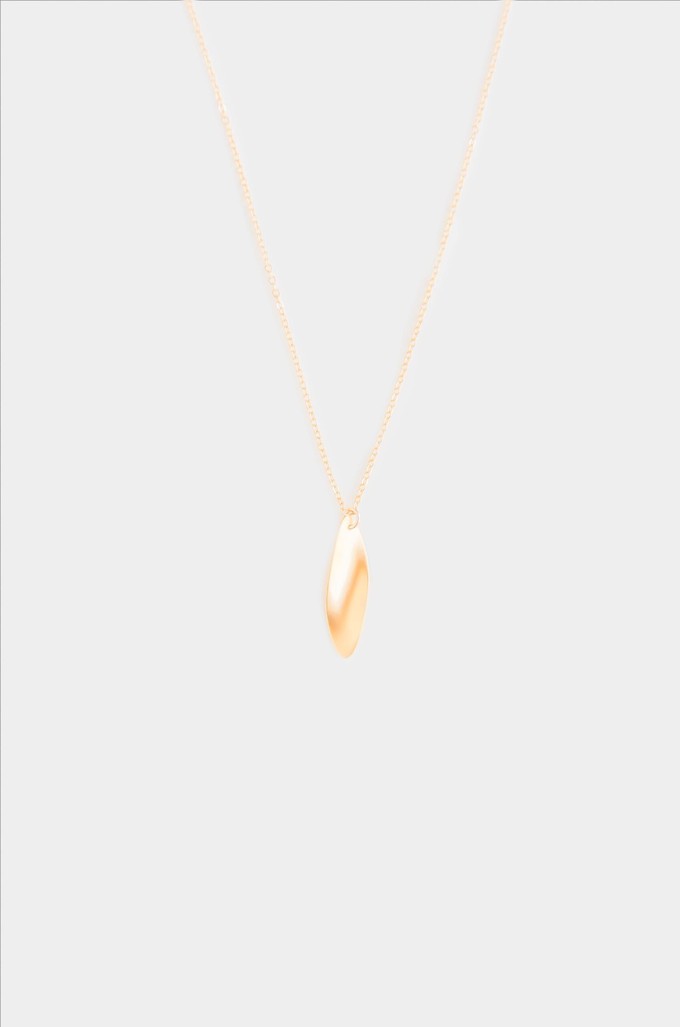 Swirling wind necklace gold plated | B-SELECTION from Julia Otilia