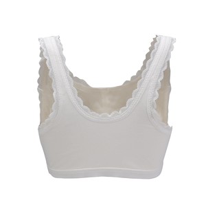 Georgia - Silk Back Support Full Coverage Wireless Organic Cotton Bra from JulieMay Lingerie