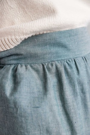 Organic Cotton Pants Rajni Eukalyptus from Jyoti - Fair Works