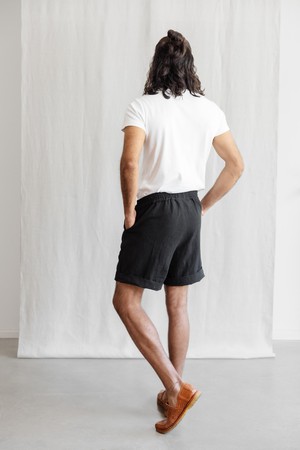Organic cotton shorts Jhanvi Black from Jyoti - Fair Works