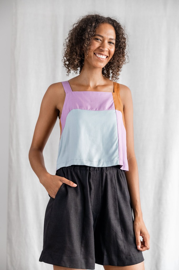 Modal Top Chira Colorblock from Jyoti - Fair Works