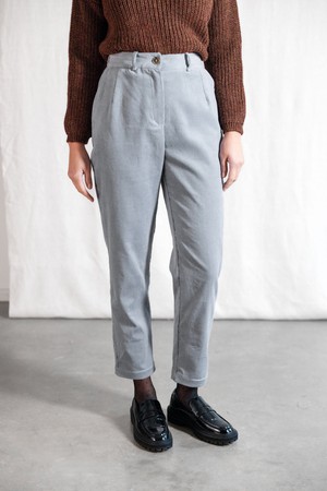 Organic cotton corduroy trousers Suruht Nebel from Jyoti - Fair Works