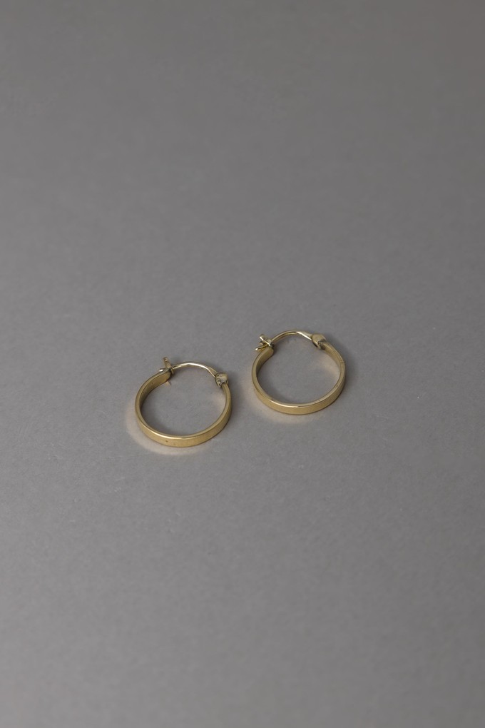 Hoop earrings Chhota brass from Jyoti - Fair Works